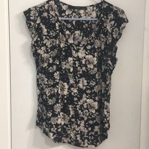 Fun 2 Fun split neck blouse ModCloth StitchFix